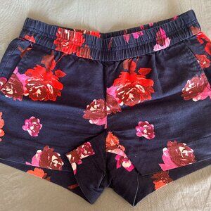 Women's J.Crew Floral Shorts Size 0